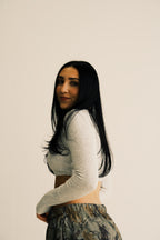 Core Basic Ribbed Long Sleeve Top