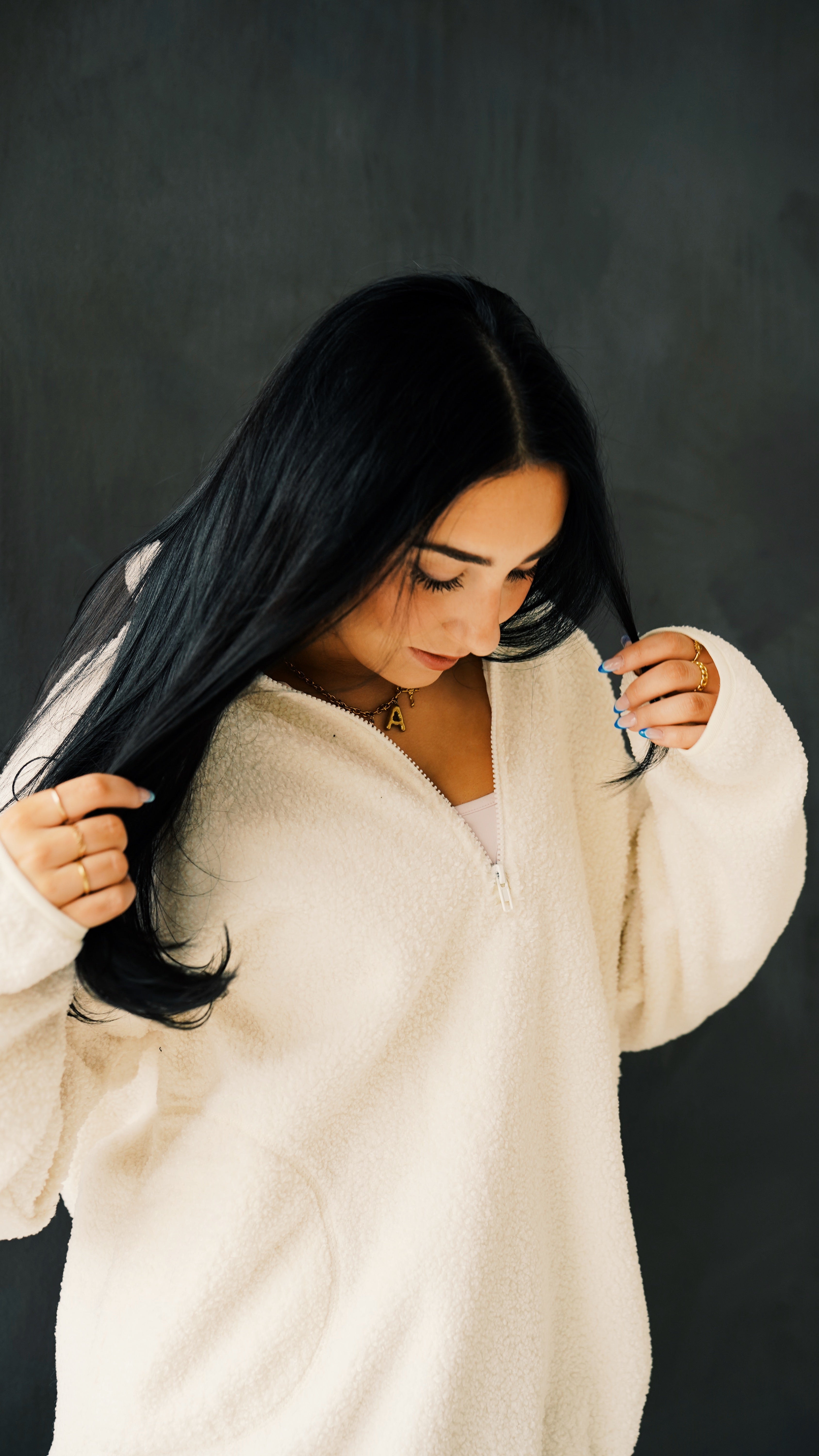 Sherpa Half-Zip Pulllover