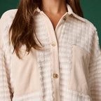 Luxurious Textured Oversized Cardigan