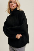 Sherpa Half-Zip Pulllover