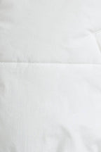 Long Sleeve Puffer Jacket With Satin Ribbon Bow