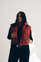 Fall Adoreme Corduroy Puffer Vest