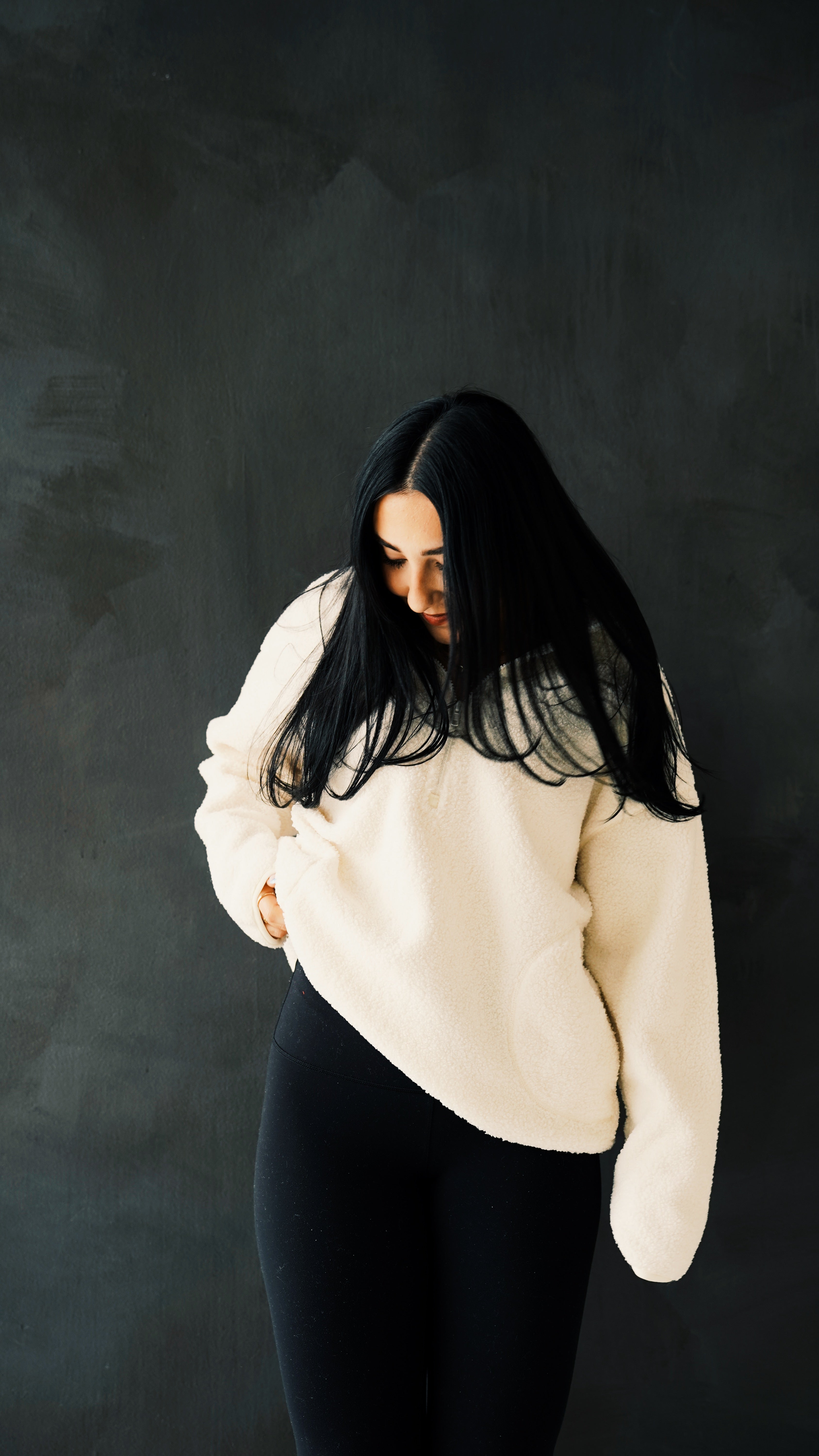 Sherpa Half-Zip Pulllover