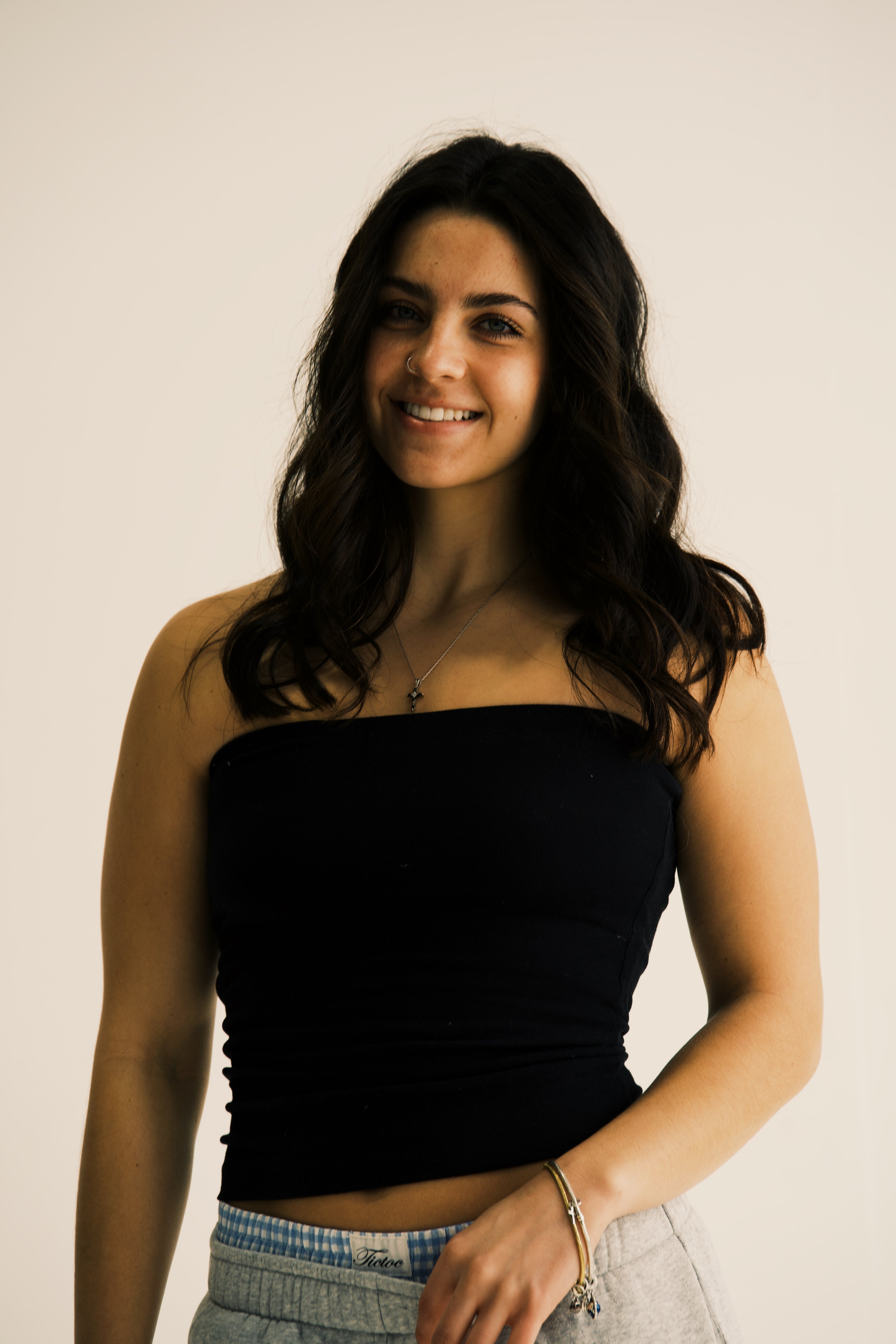 Double Layered Long Tube Top