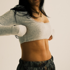 Core Basic Ribbed Long Sleeve Top