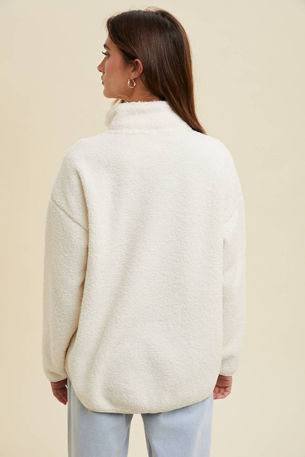 Sherpa Half-Zip Pulllover