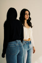 Ribbed Knit Cardigan and Tank Top Set