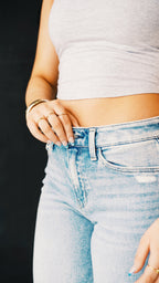 Cotton Square Neck Cropped Cami Top