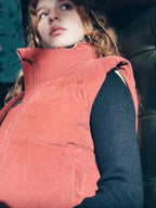 Fall Adoreme Corduroy Puffer Vest
