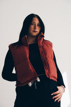 Fall Adoreme Corduroy Puffer Vest