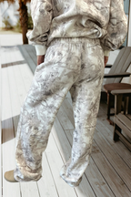 Camo Plant Hoodie and Pants Set