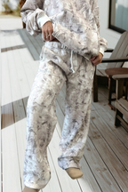 Camo Plant Hoodie and Pants Set